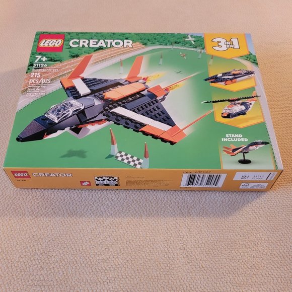 LEGO Creator 3 in 1 Supersonic Jet Plane 31126, new - Picture 2 of 5